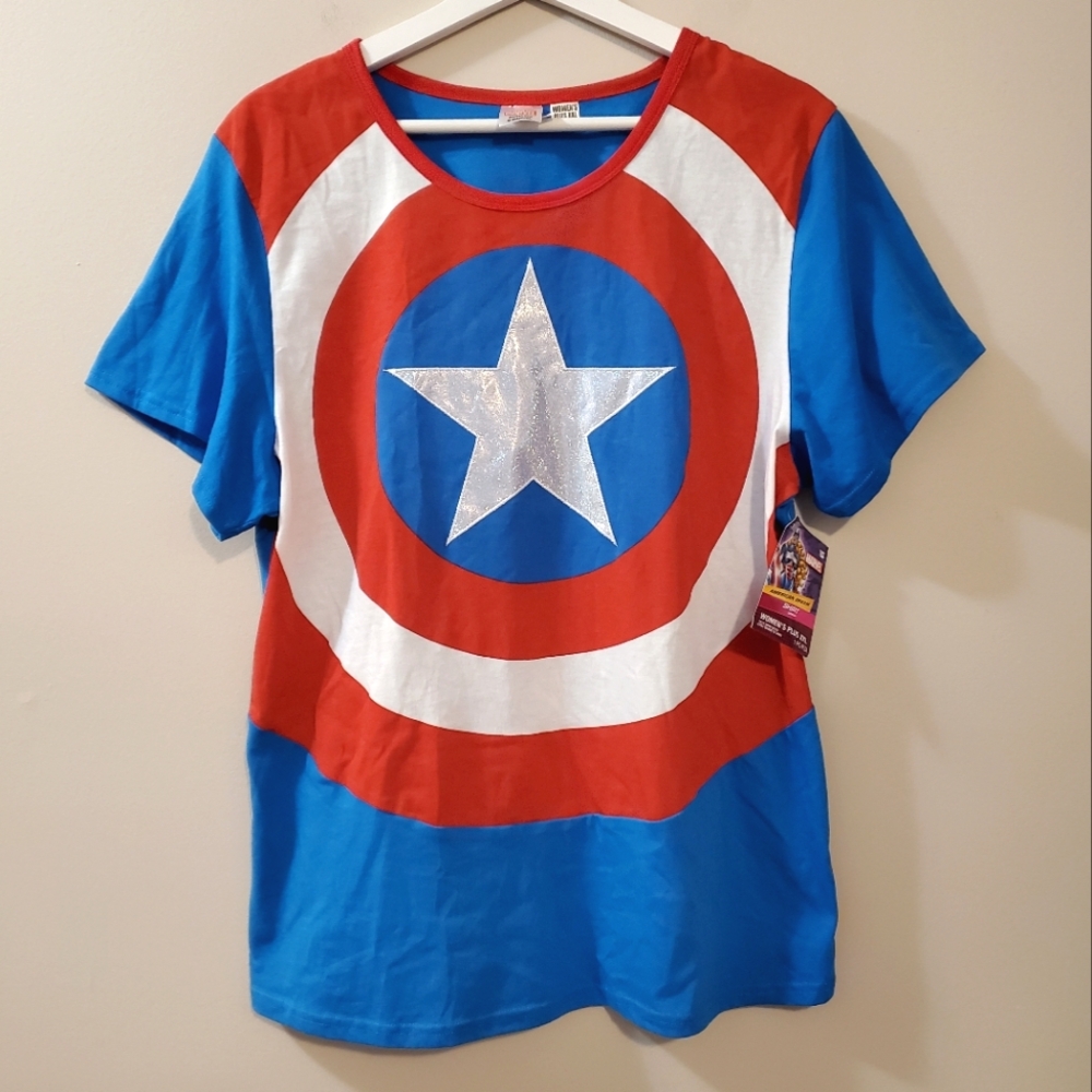Marvel - American Dream Cosplay Tee Shirt - Size XXL  (NWT)